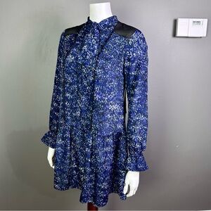 Cynthia Steffe dress size 0 NWT school girl academia whimsigoth sheer babydoll